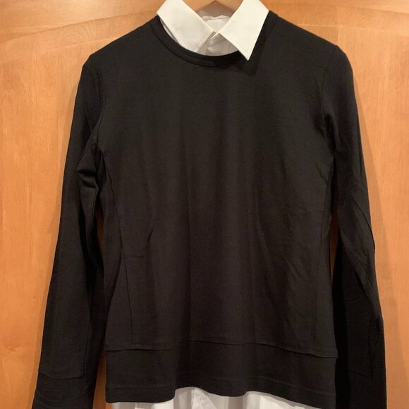black H&M + Comme des Garcons wool sweater - Picture 7 of 9